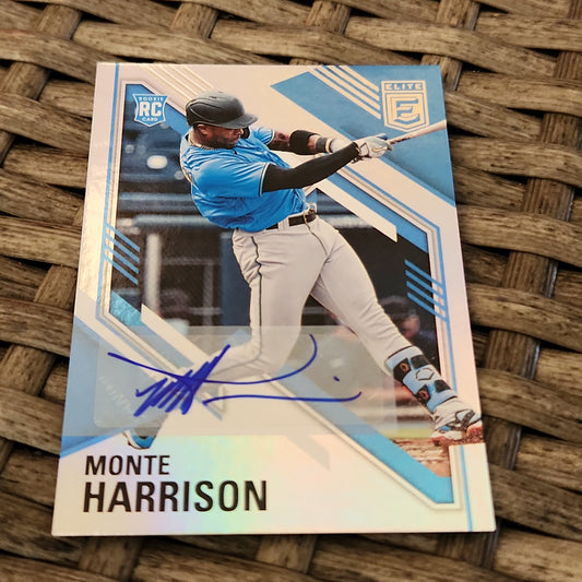 Topps Elite Monte Harrison RC Auto #12