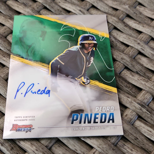Topps Bowman Best Pedro Pineda Auto #B21-PP
