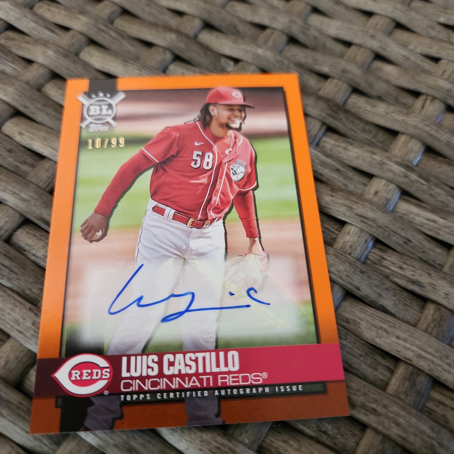 Topps BL Luis Castillo Auto 10/99 #BLA-LC