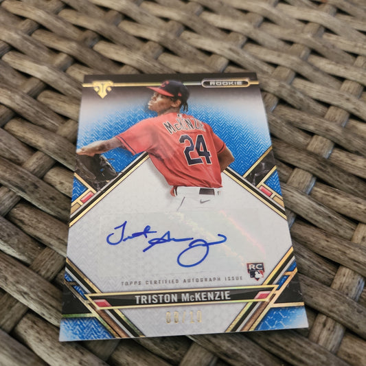 Topps Tristian McKenzie RC Auto 6/10 #RAC-TM