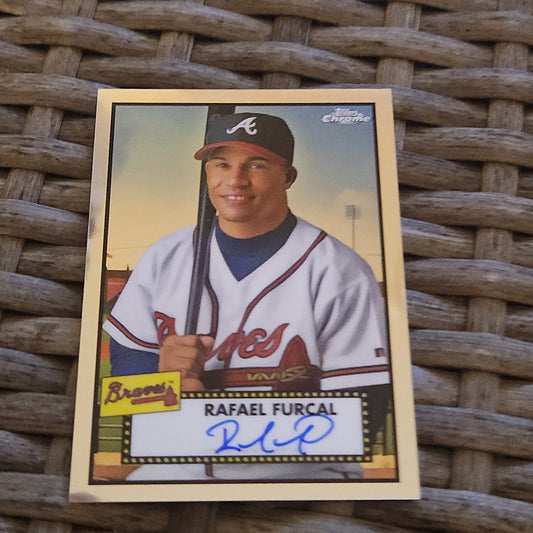 Topps Chrome Rafael Furcal Auto #PA-RFU