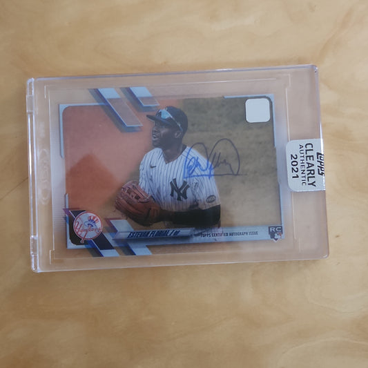 Topps Clear 70th Anniversary Estevan Florial RC Auto #CAA-EF