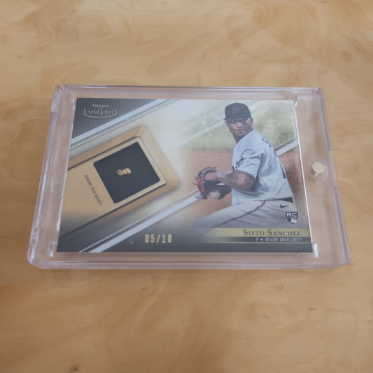 Topps Gold Label Sixto Sanchez RC 5/10 #GPR-SS