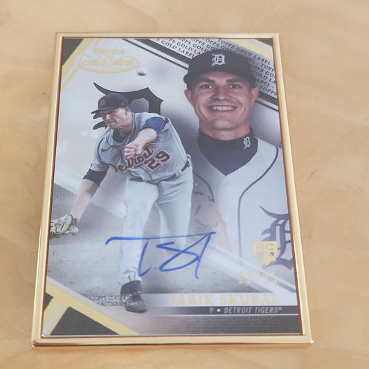 Topps Gold Label Tarik Skubal RC Auto 22/75 #FA-TSK