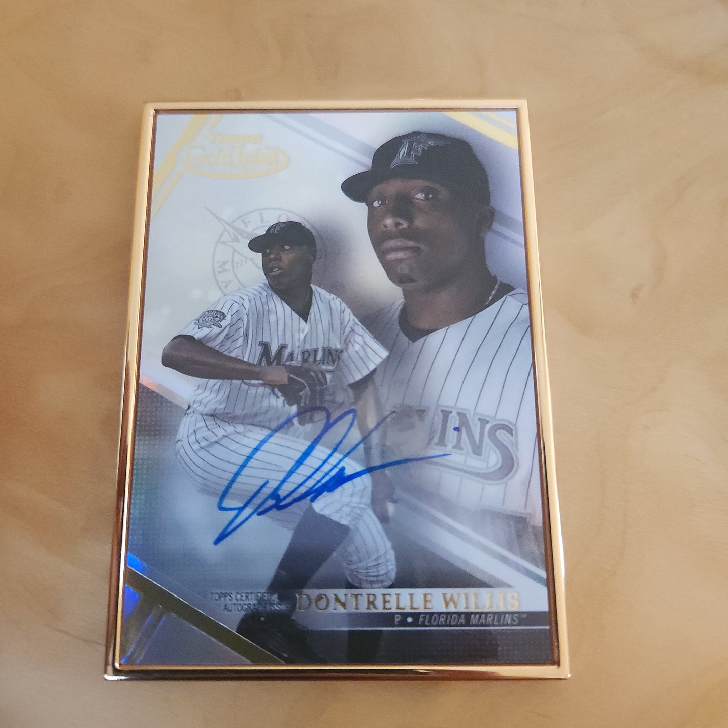Topps Gold Label Dontrelle Willis Auto #FA-DW