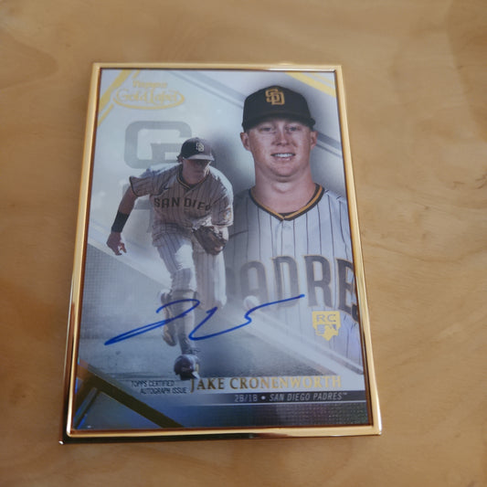 Topps Gold Label Jake Cronenworth Auto RC #FA-JCR