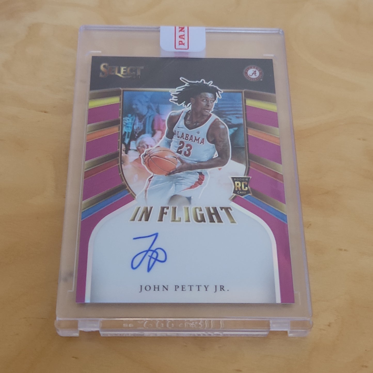 Panini Prizm Select In Flight John Petty Jr. RC Auto #IFS-JP