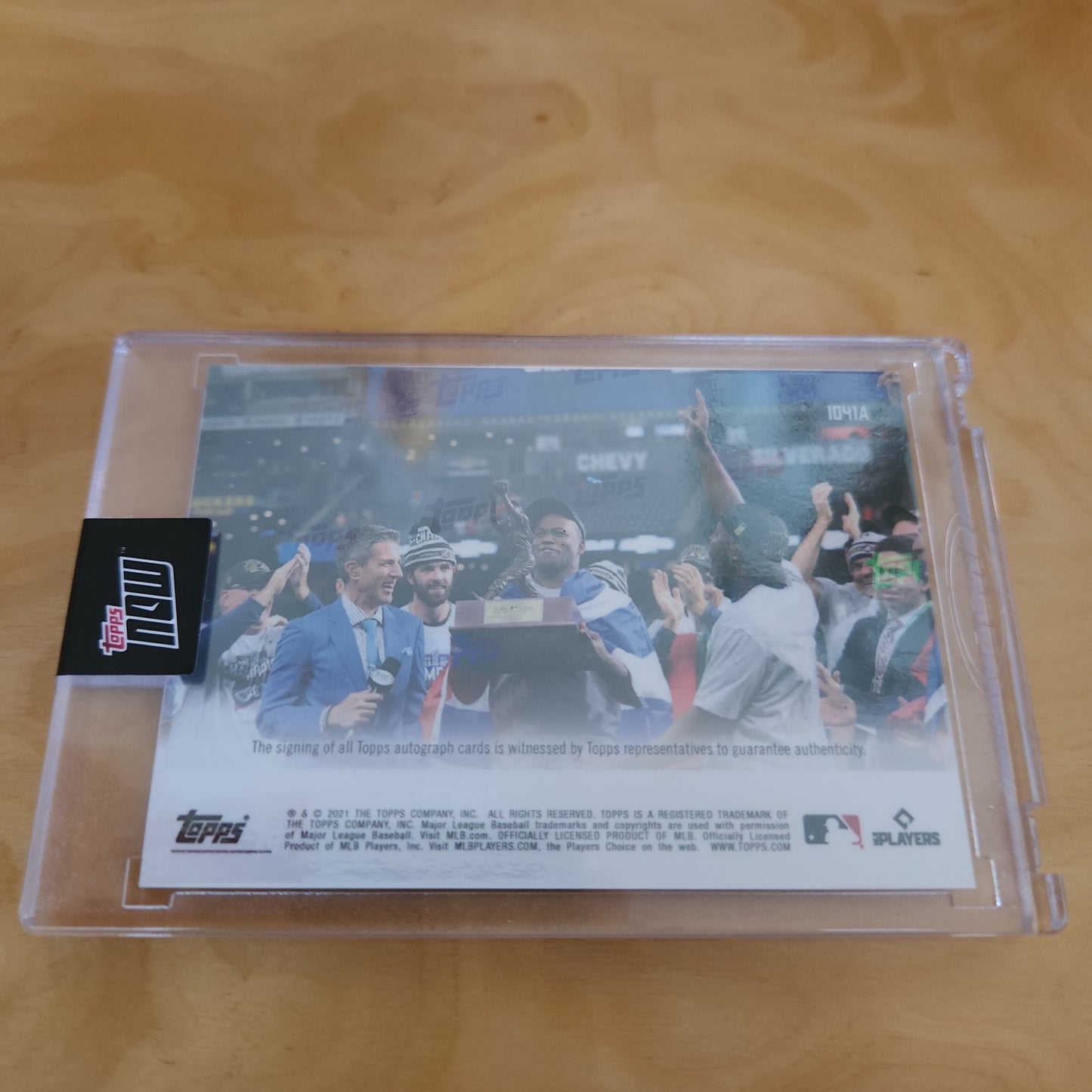 Topps Now World Series Jorge Soler Auto 46/99 #1041A