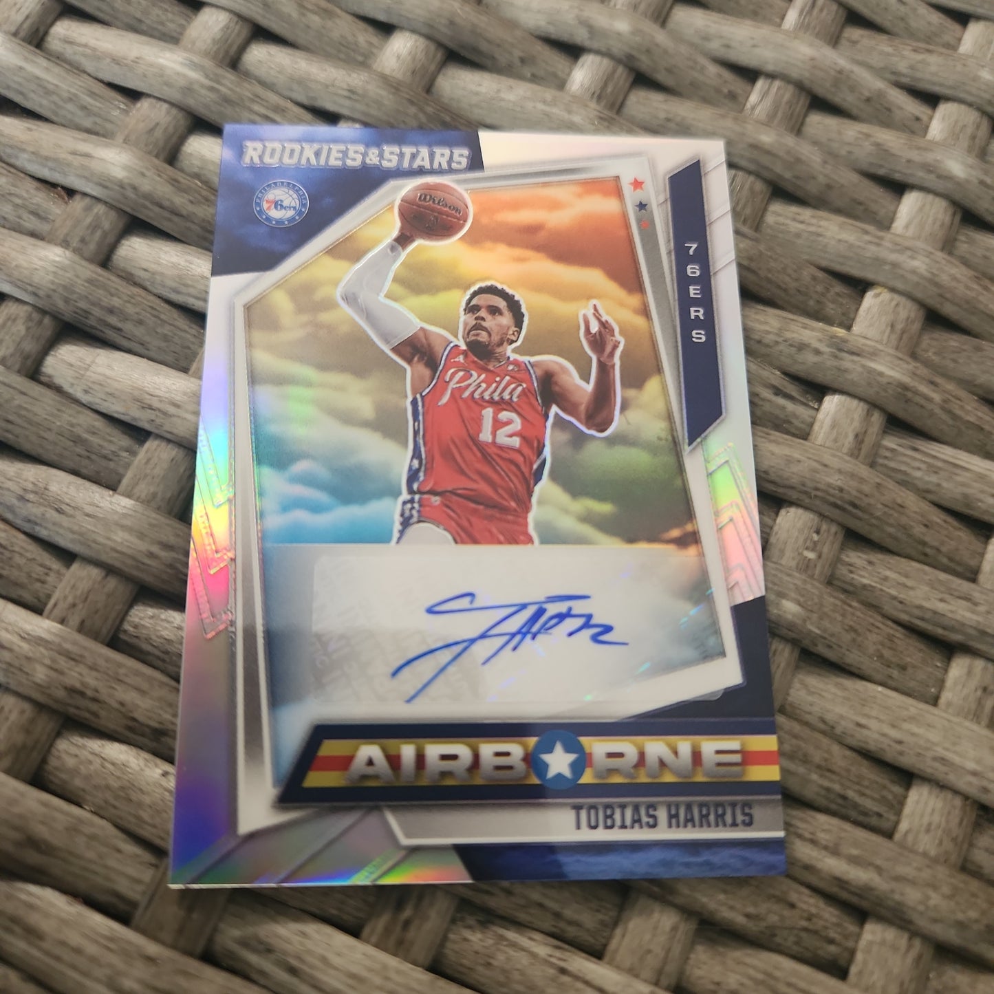 Panini Prizm Air Borne Rookie Stars Tobias Harris RC Auto 74/99 #AIR-THA