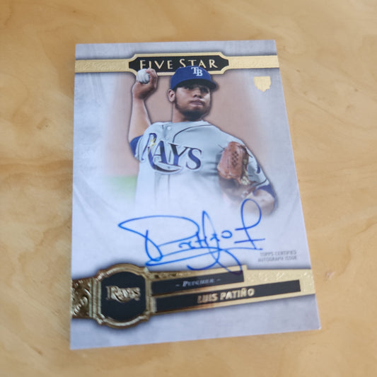 Topps Five Star Luis Patiño RC Auto #FSA-LP