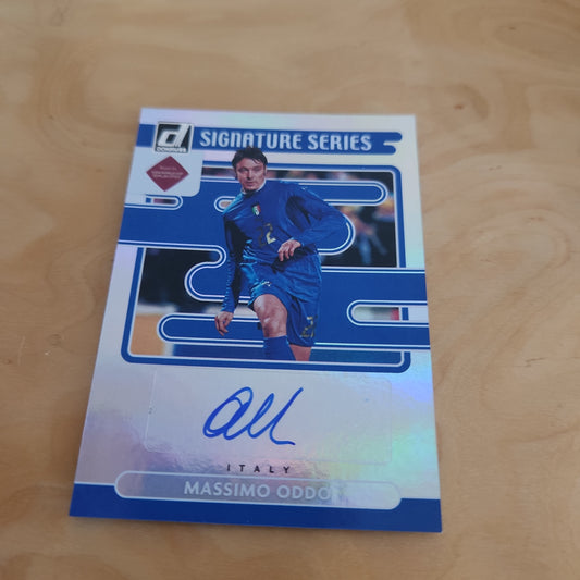 Panini Donruss Massimo Oddo Auto #SS-ODO