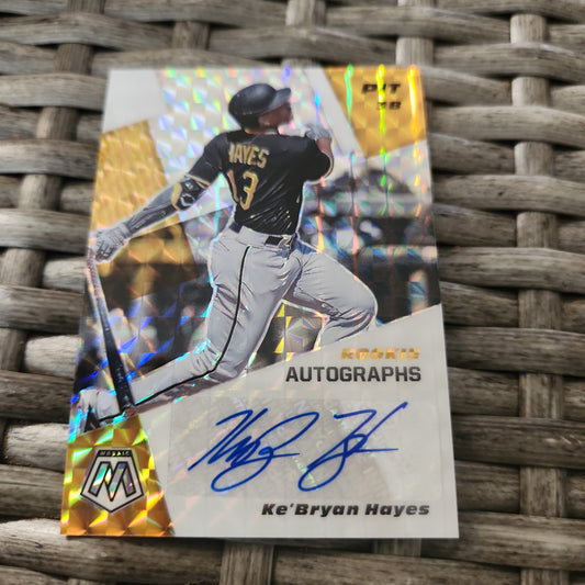 Panini Mosiac Prizm Ke'Bryan Hayes RC Auto #RAM-KH