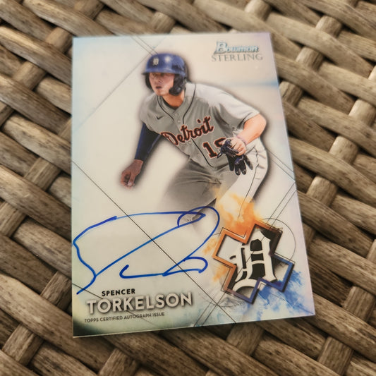 Topps Bowman Sterling Spencer Torkelson #BSPA-ST