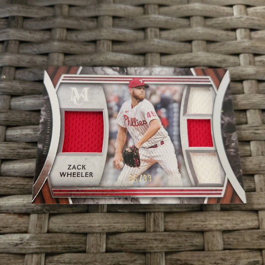Topps MC Zack Wheeler Quadruple Relic 96/99 #SPPPQR-ZW