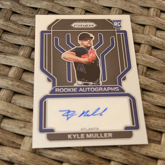 Panini Prizm Kyle Muller RC Auto #RA-KM