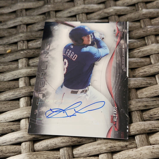 Topps Sterling Jorge Alfaro Auto #BSPA-JA