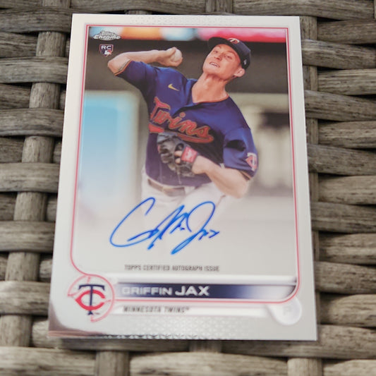 Topps Chrome Griffin Jax RC Auto #RA-GJ