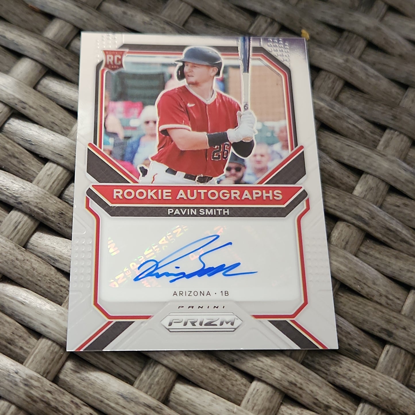 Panini Prizm Pavin Smith RC Auto #RA-PS