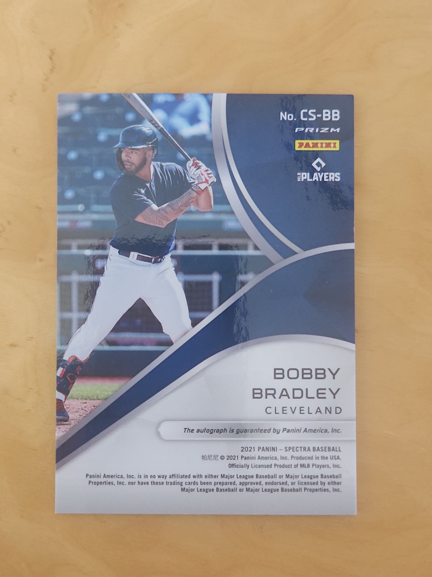 2021 Panini Spectra Catalysts Signatures Bobby Bradley #CS-BB Auto