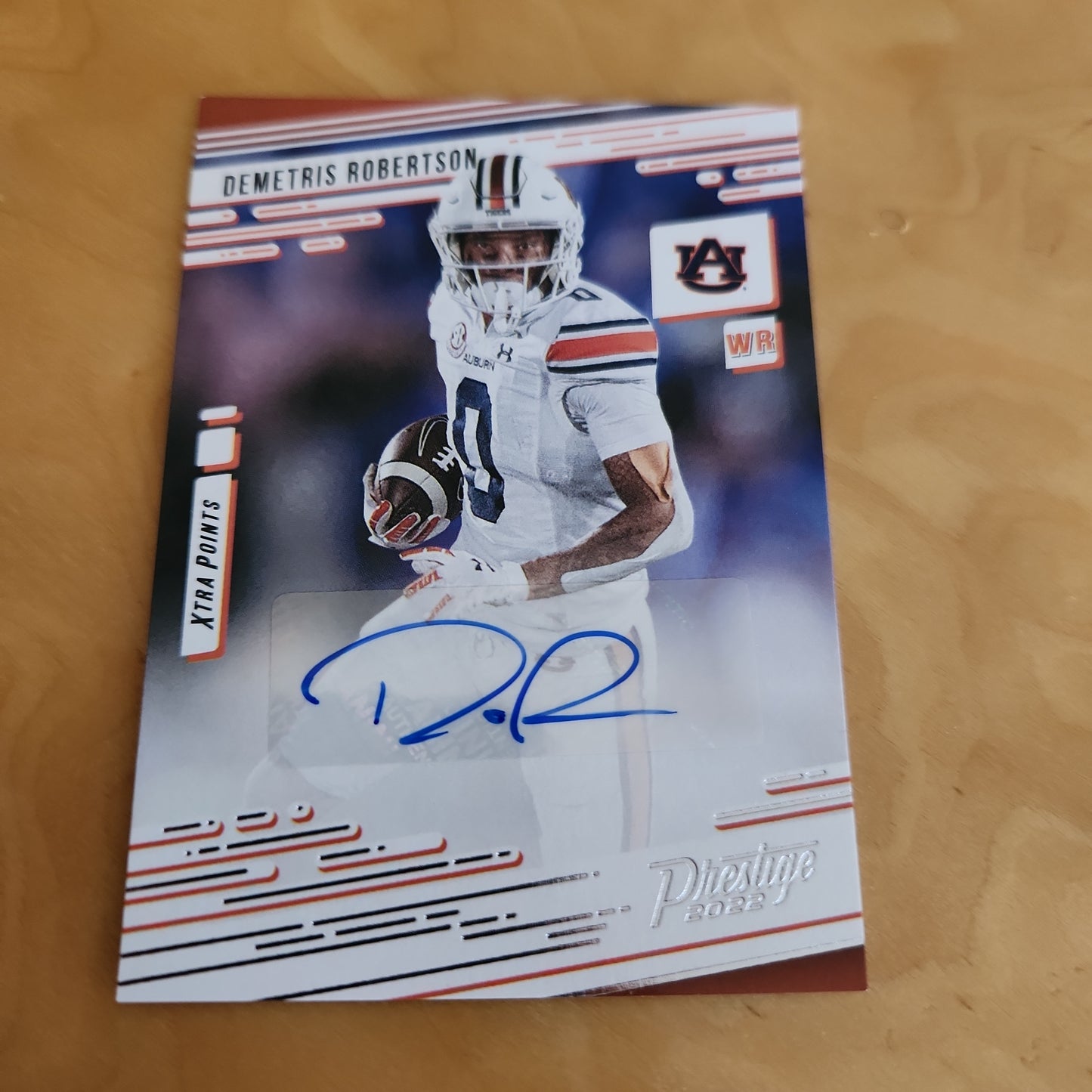 Panini Prestige Demetris Roberstson Auto #PX-DRO