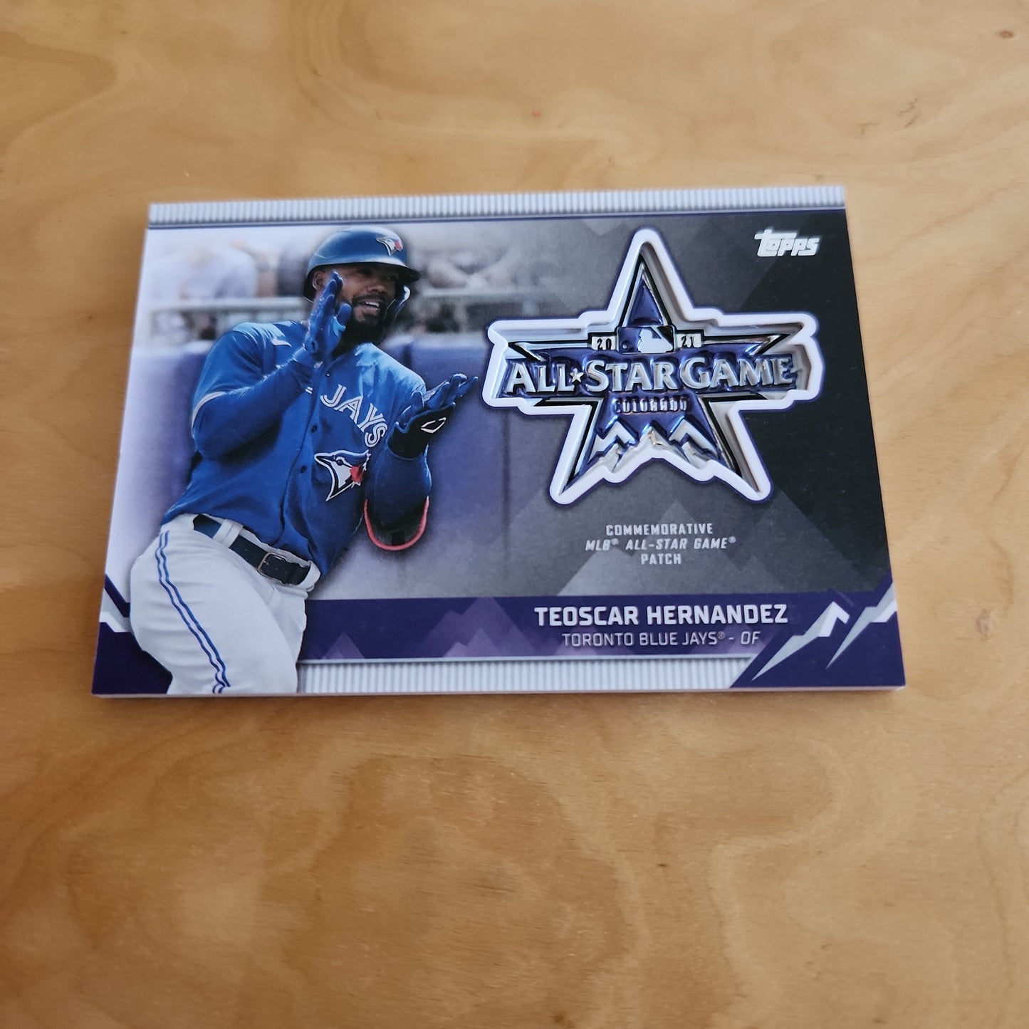 Topps All-Star Teoscar Hernandez Relic #ASGP-TH