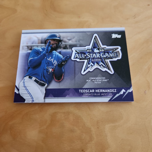 Topps All-Star Teoscar Hernandez Relic #ASGP-TH