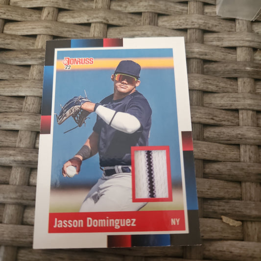 Panini Donruss Jason Dominguez Jersey Patch #R88M-JD
