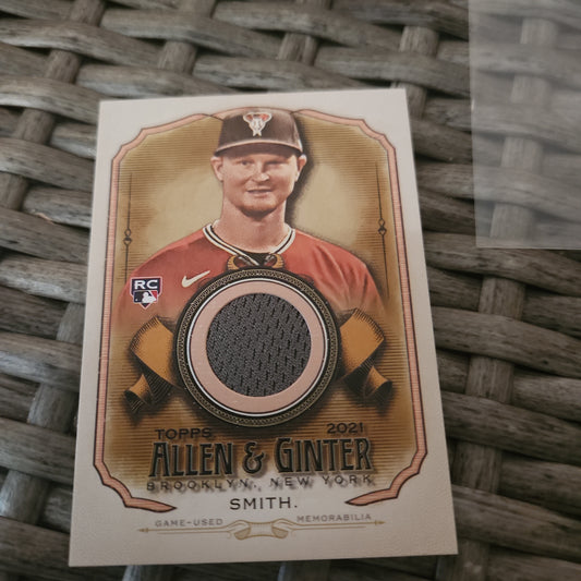 Topps Allen & Ginter Pavin Smith RC Jersey Patch #AGA-PSM