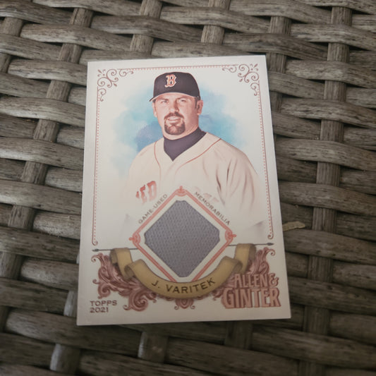 Topps Allen & Ginter Jason Varitek #AGA-JAV