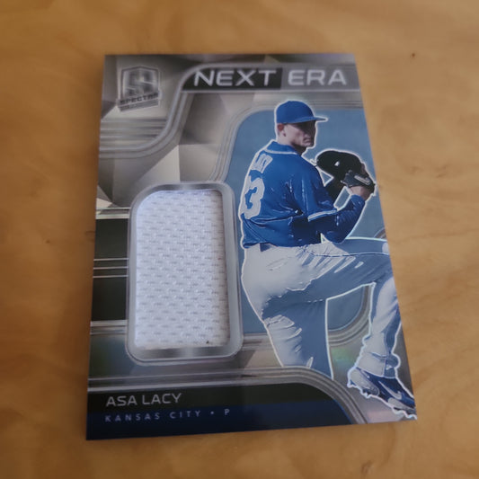 Panini Prizm Spectrr Next Era Asa Lacy Jersey Patch #NE-AL