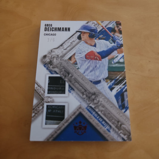 Panini Picture Frame Greg Deichman Duel Relic 3/6 #DKM-GD