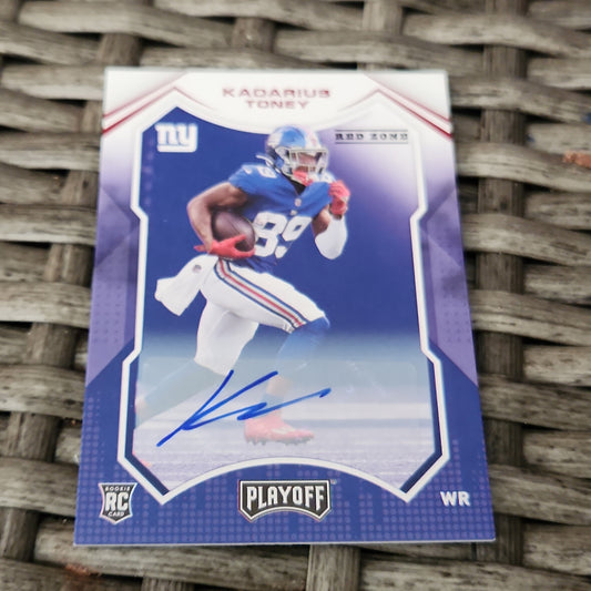 Panini Playoff Red Parallel Kadarius Toney Auto #210