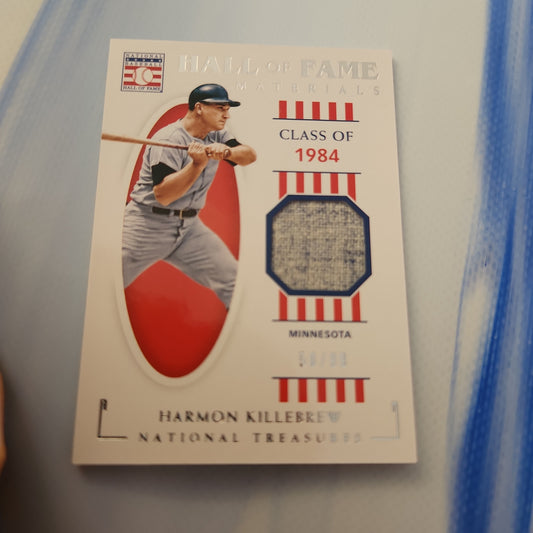 Panini Hall Of Fame Class Of 1984 Harmon Killebrew Jersey Patch 50/99 #HOF-HK