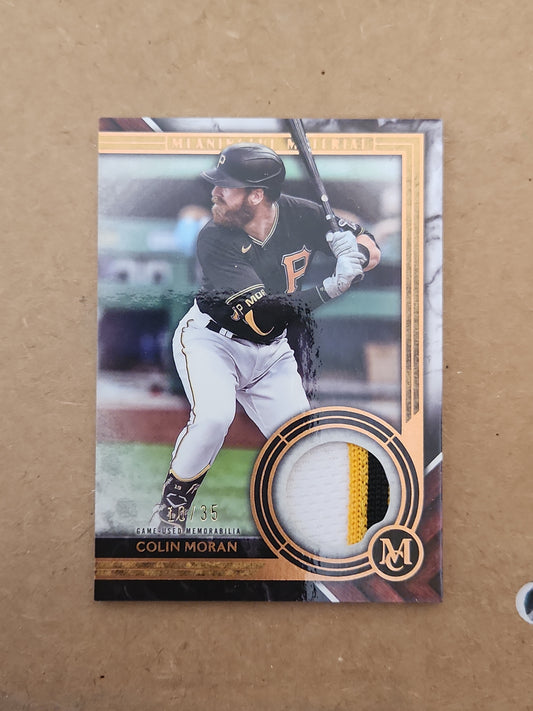 2022 Topps Meaningful Material Relic Patch Colin Moran#MMMR2-CM 10/35