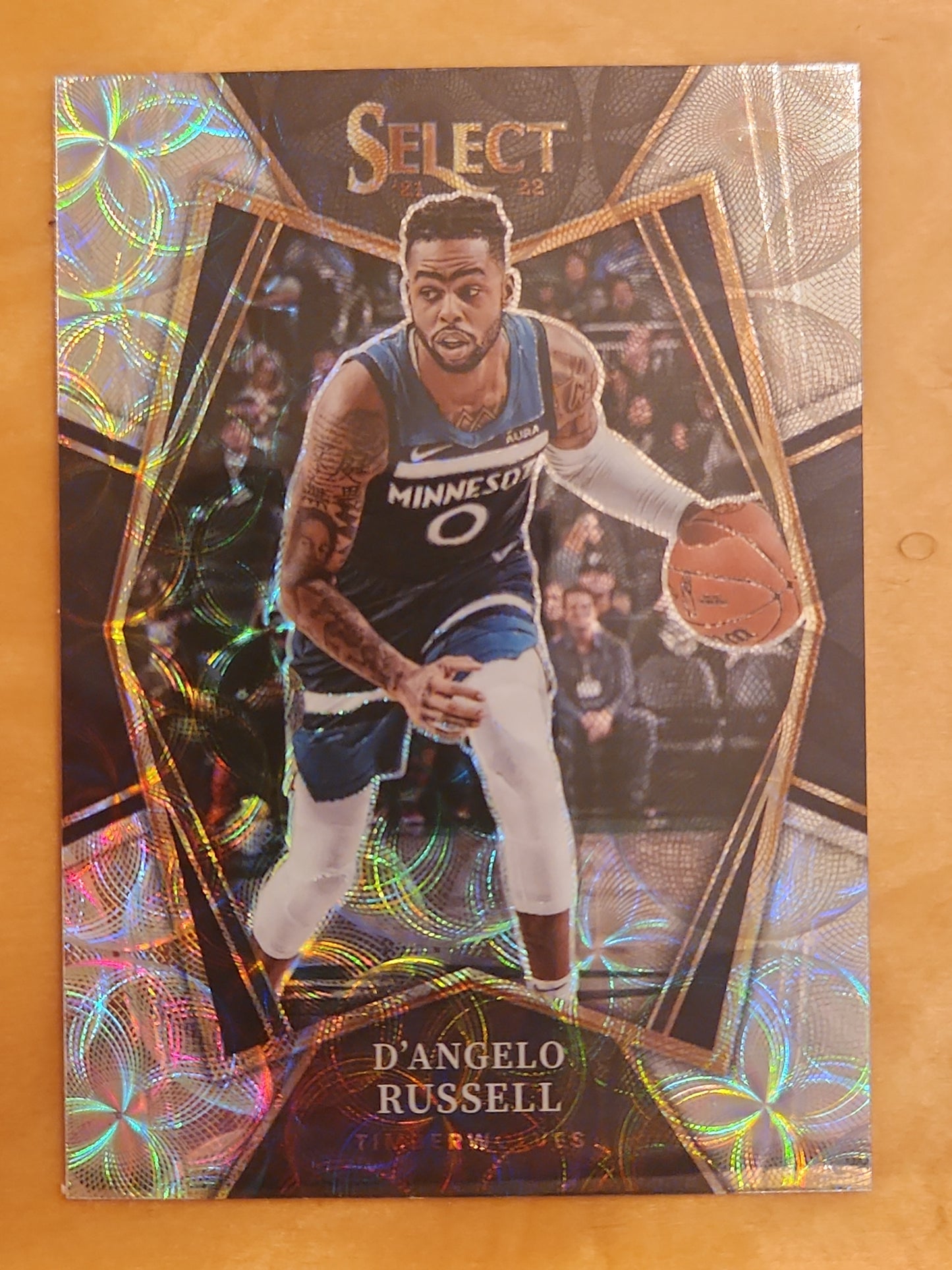 2021-22 Select Premier Base #196 D'Angelo Russell - Minnesota Timberwolves