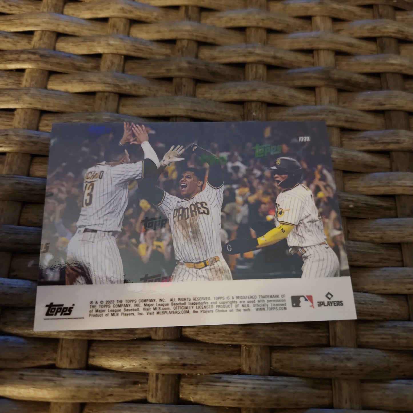 Topps Now NLDS Purple Parallel San Diego Padres11/25 #1090