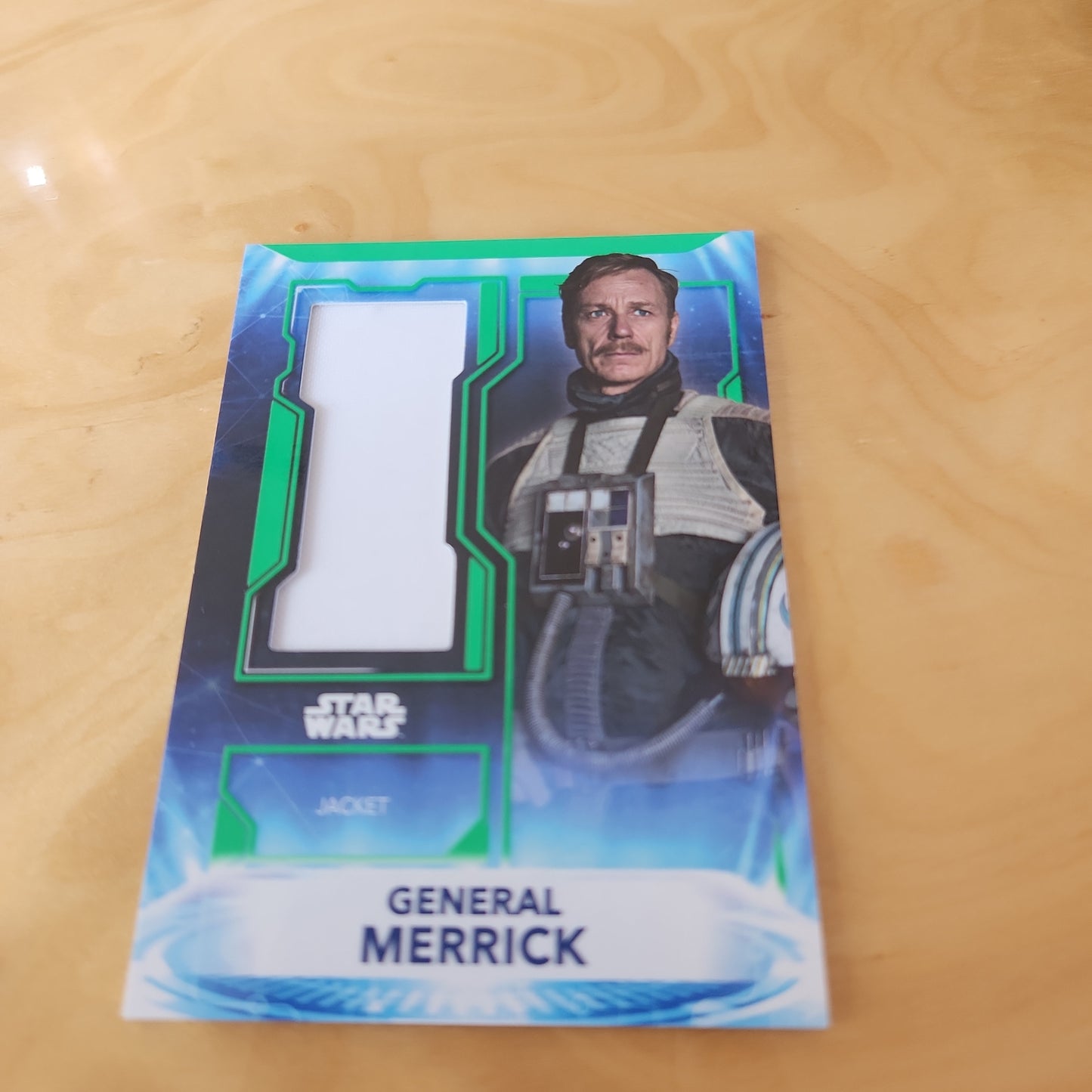 Topps Star Wars General Merrick Jacket Relic 35/99 #FR-GM