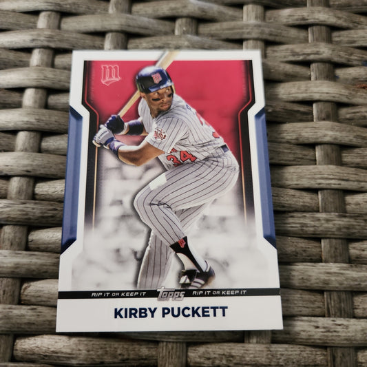 Topps Tear Card Kibby Puckett 85/99 #58