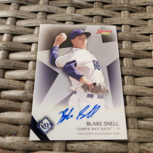 Topps Bowman Best Blake Snell Auto #B15-BSN
