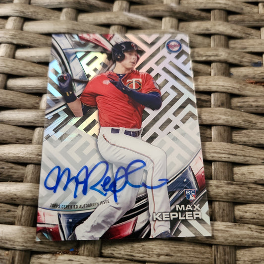 Topps Clear Max Kepler RC Auto #HT-MK