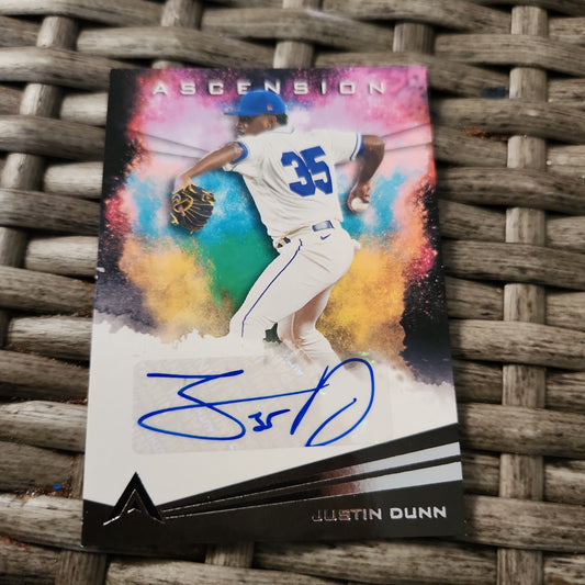 Panini Ascension Jusrin Dunn Auto #AA-JU