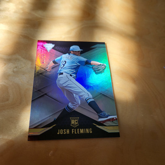 Panini Titanium Gold Parallel Josh Flemung RC 8/10 #19