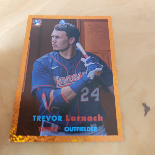 Topps Orange Parallel Trevor Larnach RC 02/15 #25
