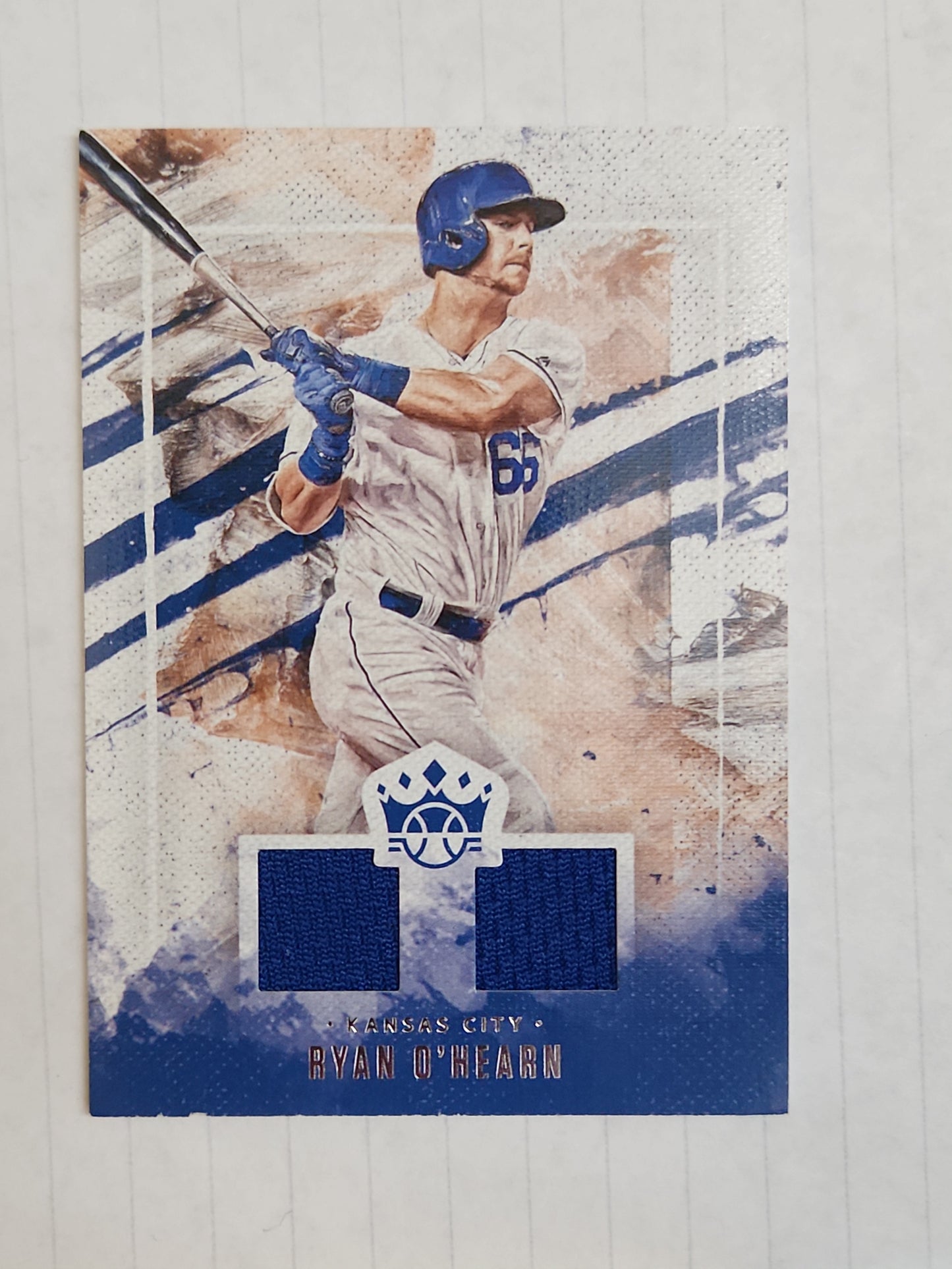 2019 Panini Diamond Kings DK Materials Ryan O'Hearn #DMS-RO Rookie RC