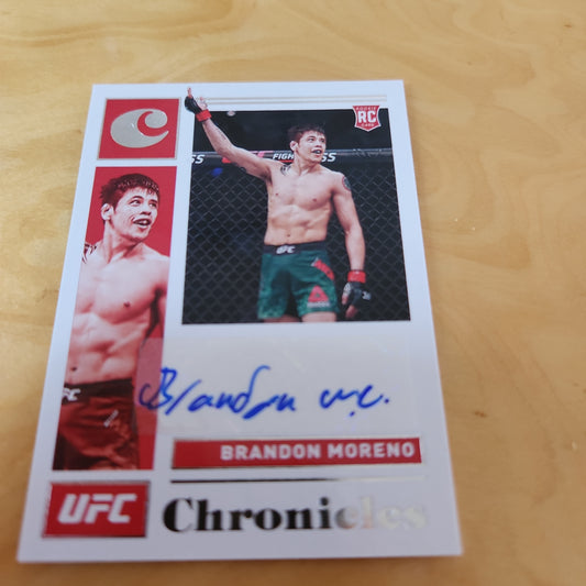 Panini UFC Chronicals Brandon Moreno RC Auto #CS-BMR