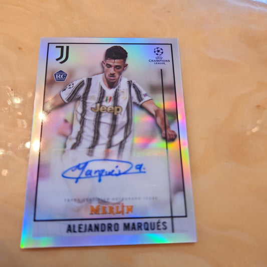 Topps Holo Alejandro Marqués RC Auto #BCA-AM