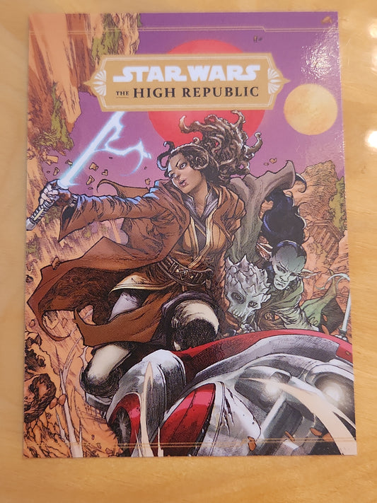Star Wars The High Republic; 2021 Topps On-Demand; COVER CHASE CARD C-04