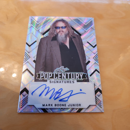 Leaf Pop Century Mark Boone Junior Auto 14/20 #BA-MBJ