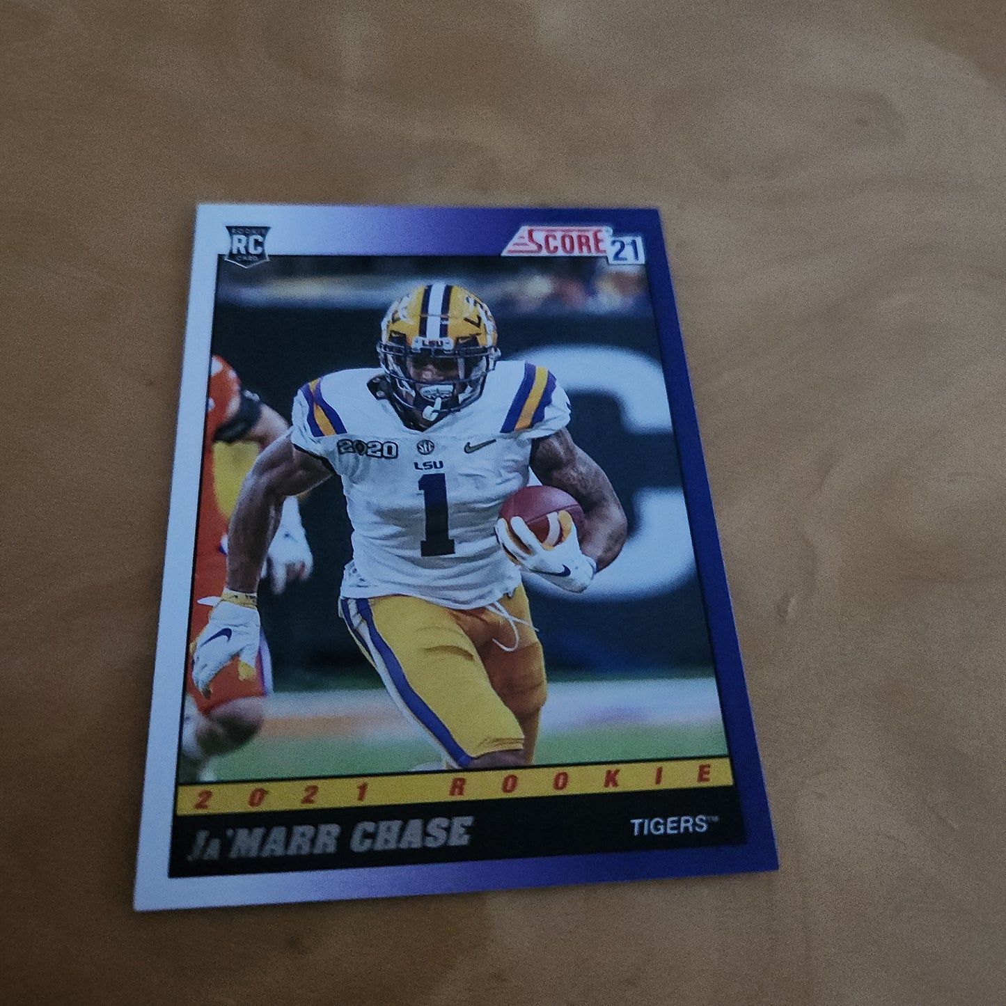 Panini Score Ja'Marr Chase RC #TB5