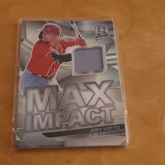 Panini Prizm Spectrr Max Impact Joey Votto Jersey Patch #MI-JV